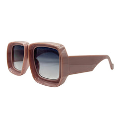 WEEKDAY Retro Square Sunglasses-Giant Vintage Eyewear