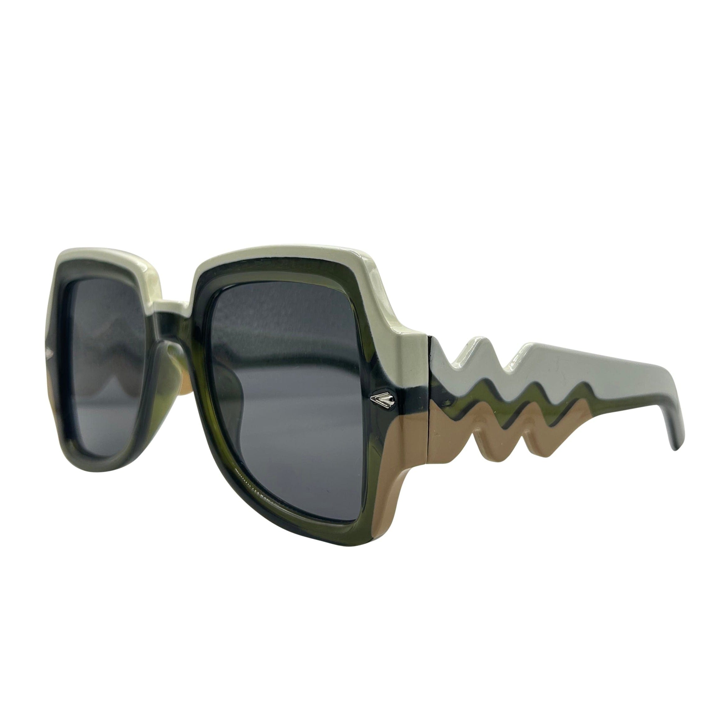 WEEKEND Square 70s Retro Sunglasses