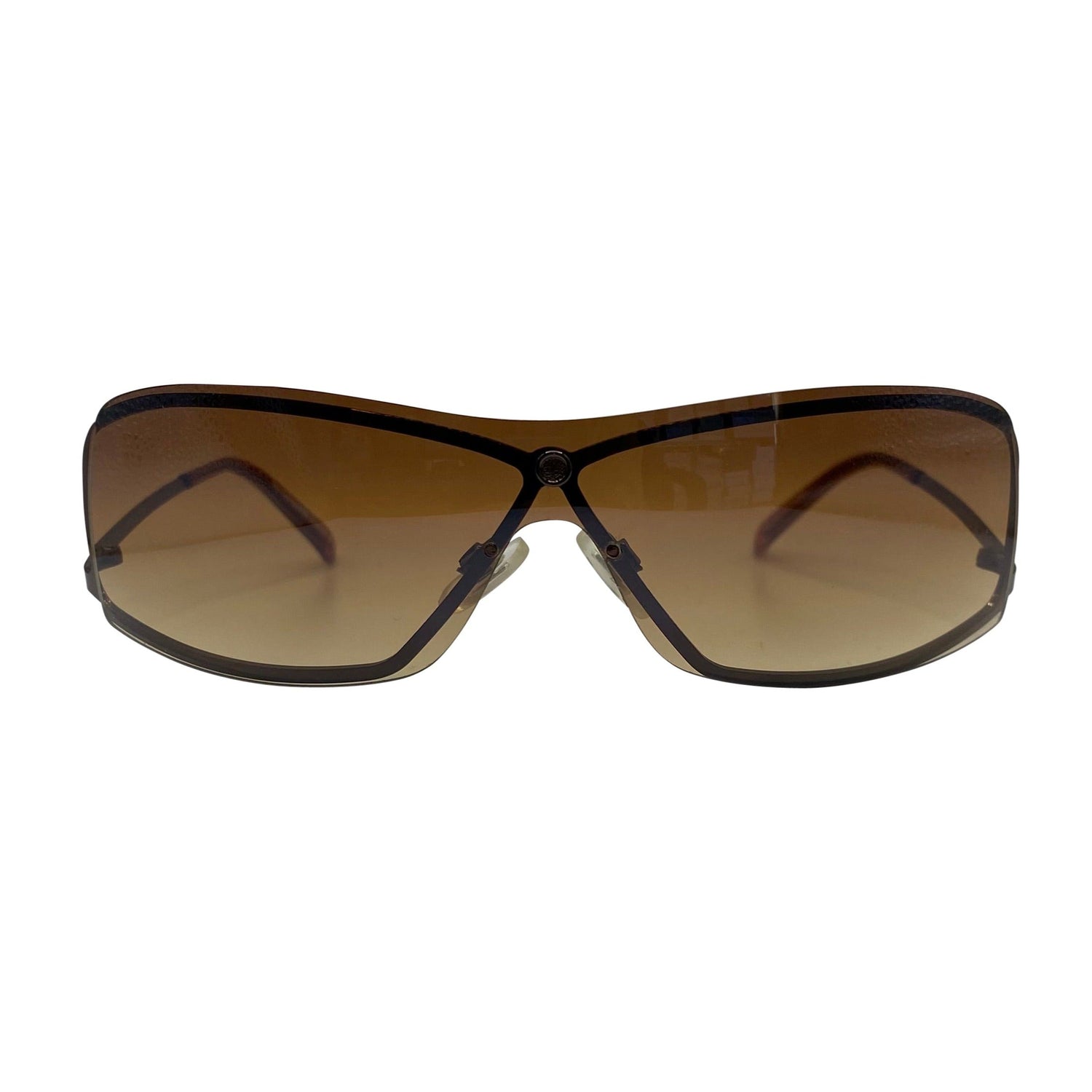 WHISTLE TONE Sporty Y2K Sunglasses-Giant Vintage Eyewear