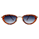 WILDE Oval Tortoise/Smoke Sunglasses | Small Fit-Giant Vintage Eyewear