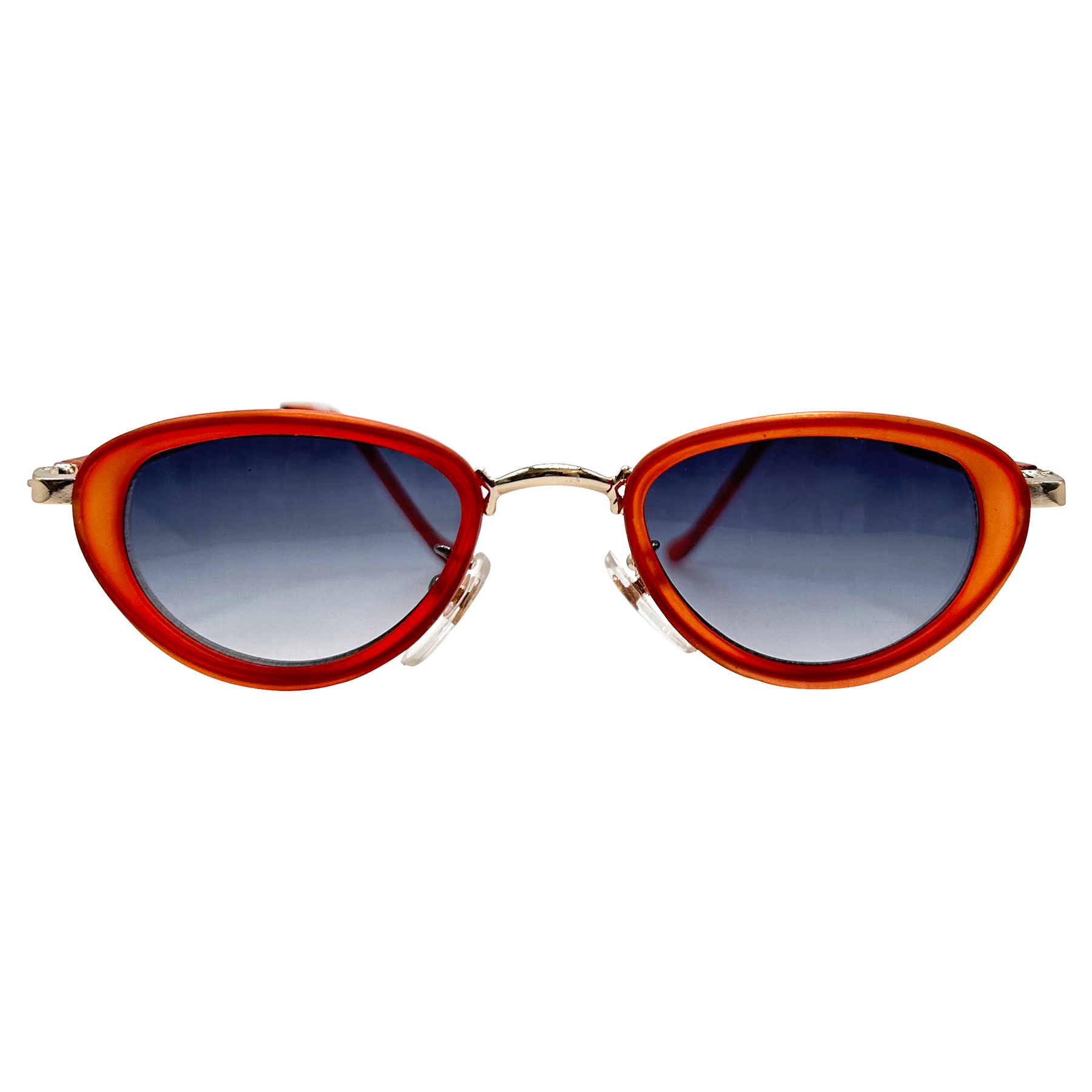 WILDE Oval Brown/Smoke Sunglasses | Small Fit