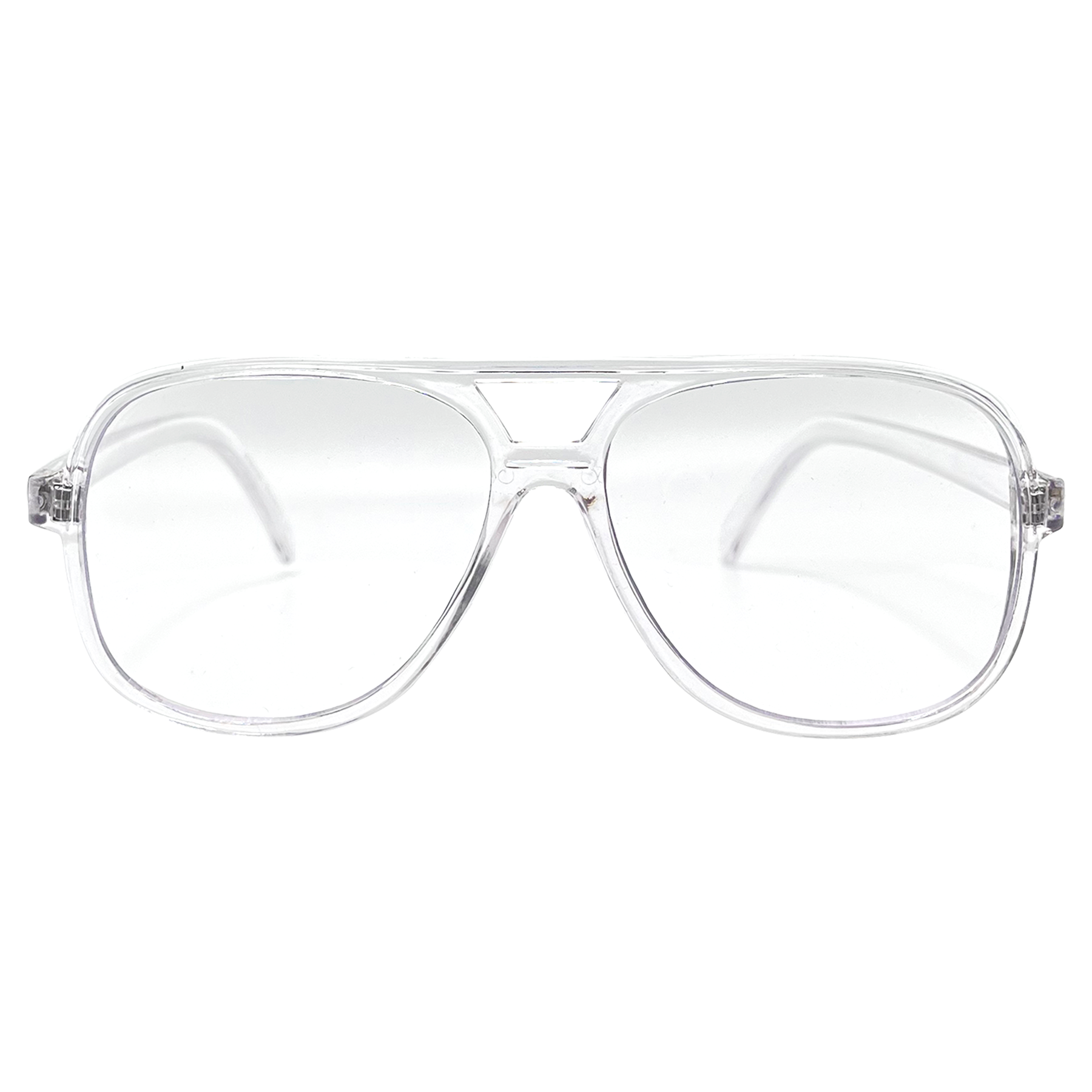 YBOR Crystal Clear Aviator Glasses