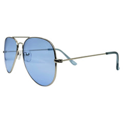 ZISSOU Colorful Aviator SunglassesBlue-Giant Vintage Eyewear