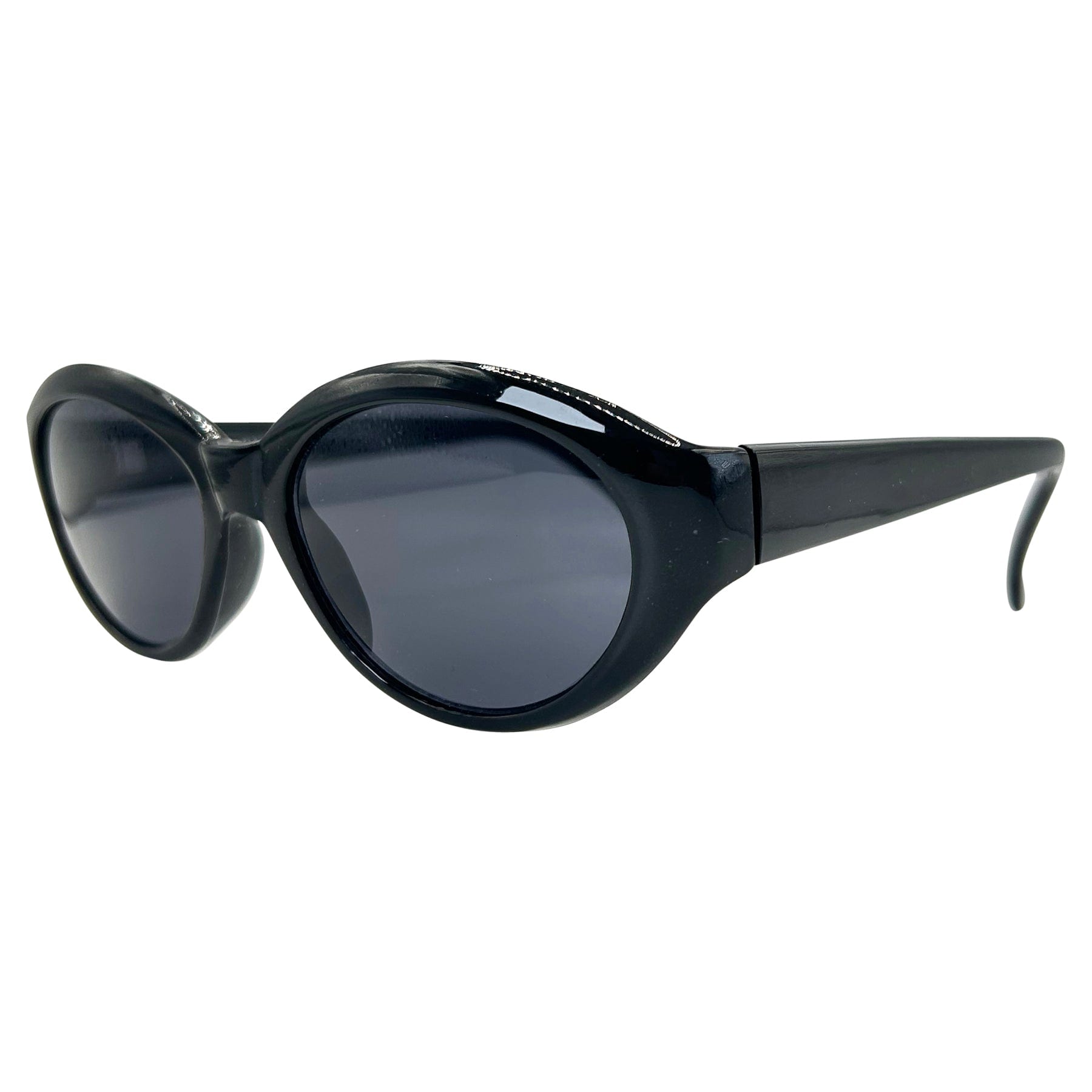 black vintage cat eye sunglasses