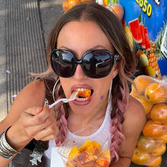 WHAT THE HELL BOHO Studded Sunglasses-Giant Vintage Eyewear