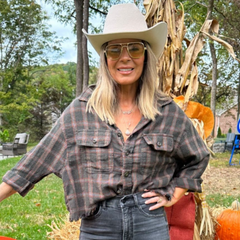 FILLMORE Gold/Tan Limited Edition Giant Vintage Original - Luxe *As Seen On: Renee Rapp*-Giant Vintage Eyewear