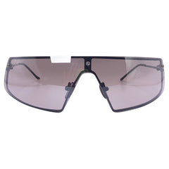 SEXY Wraparound Shield SunglassesSmoke Grey-Giant Vintage Eyewear