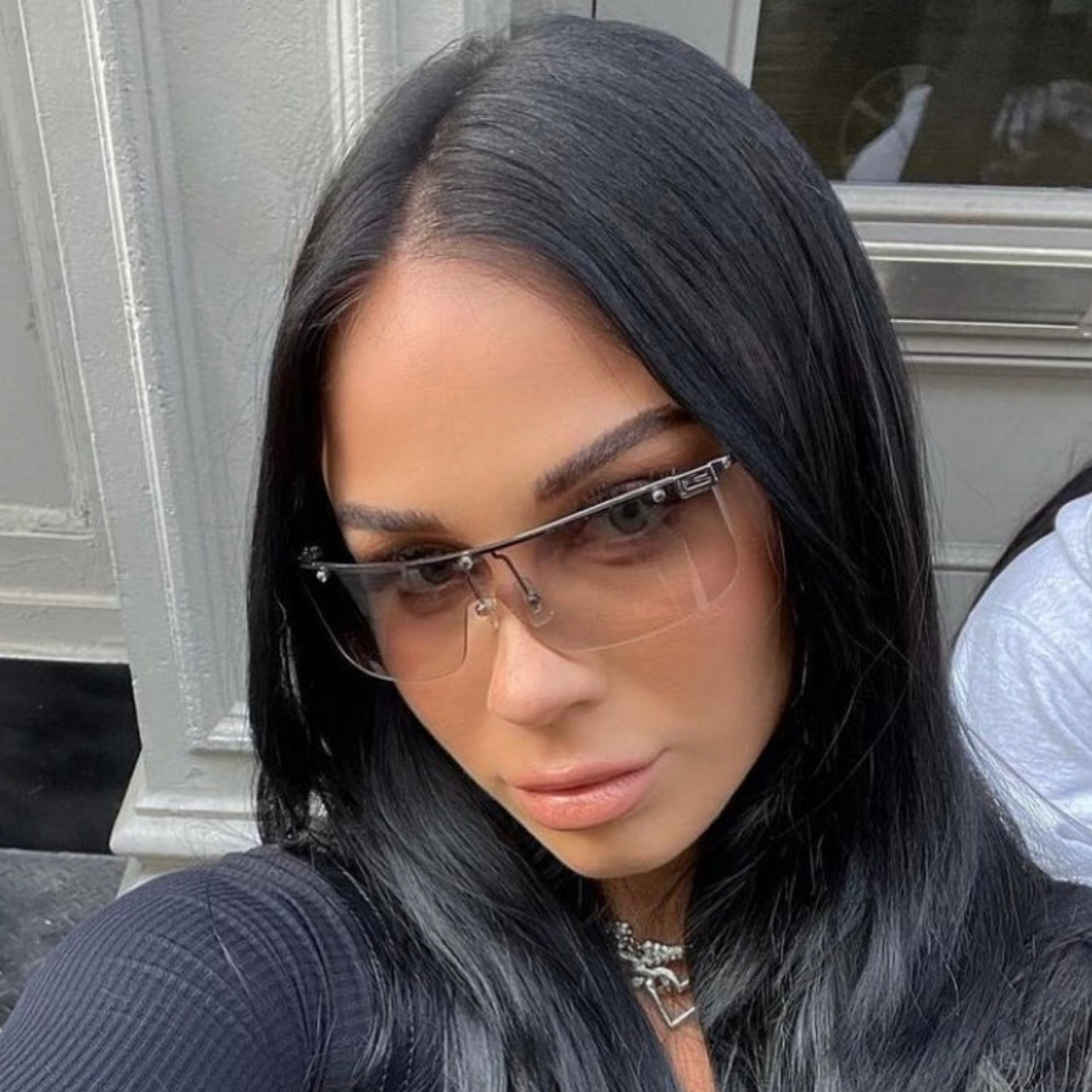 GiGi ALLEN Flash Y2k Rimless SunglassesFlash-Giant Vintage Eyewear