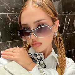 REDS Smoke 70s Retro Sunglasses *As Seen On: Chloe Bailey*-Giant Vintage Eyewear