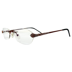 JOKER Clear Oval 90s Glasses | PremiumCopper-Giant Vintage Eyewear