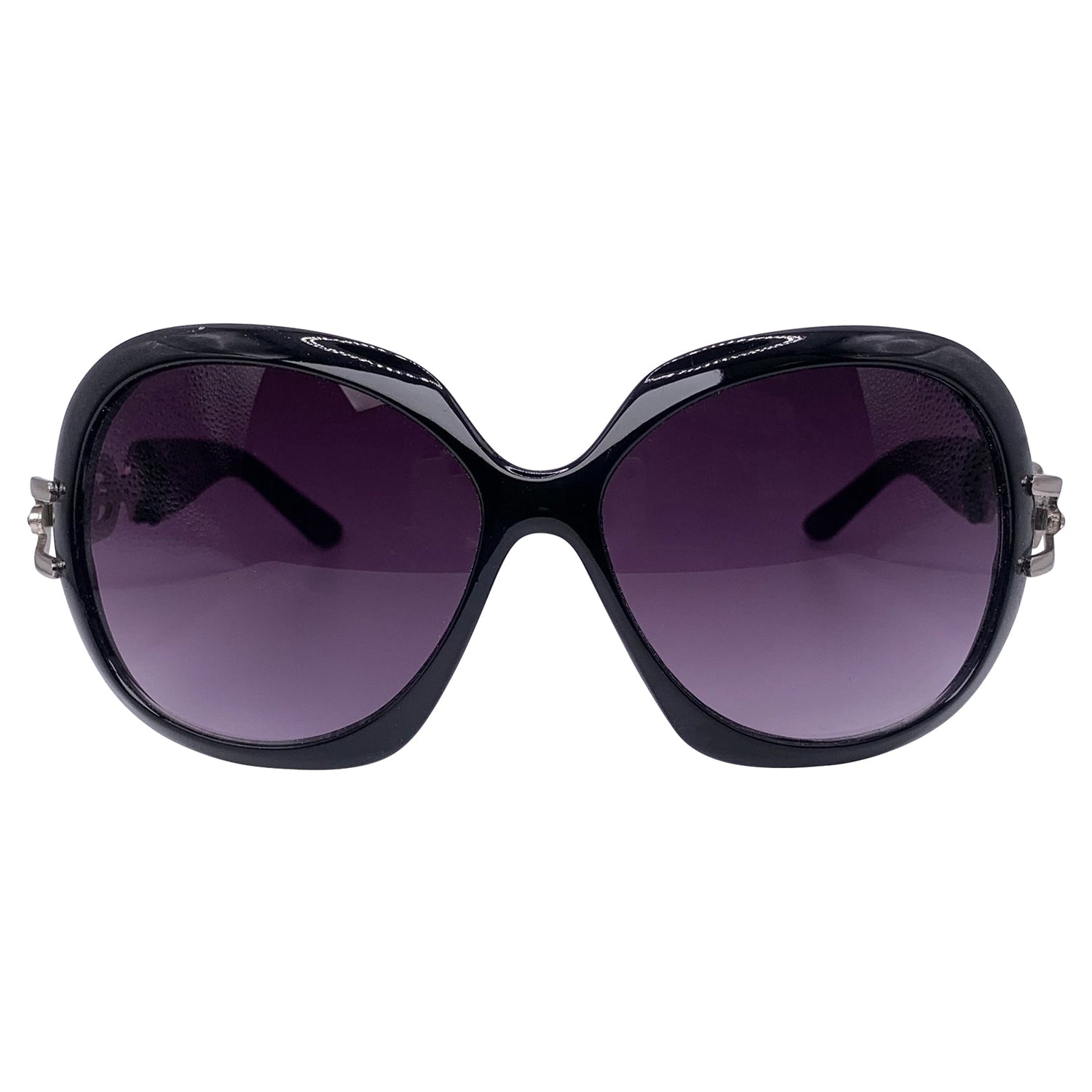 GLAM Studded Oversized Sunglasses-Giant Vintage Eyewear