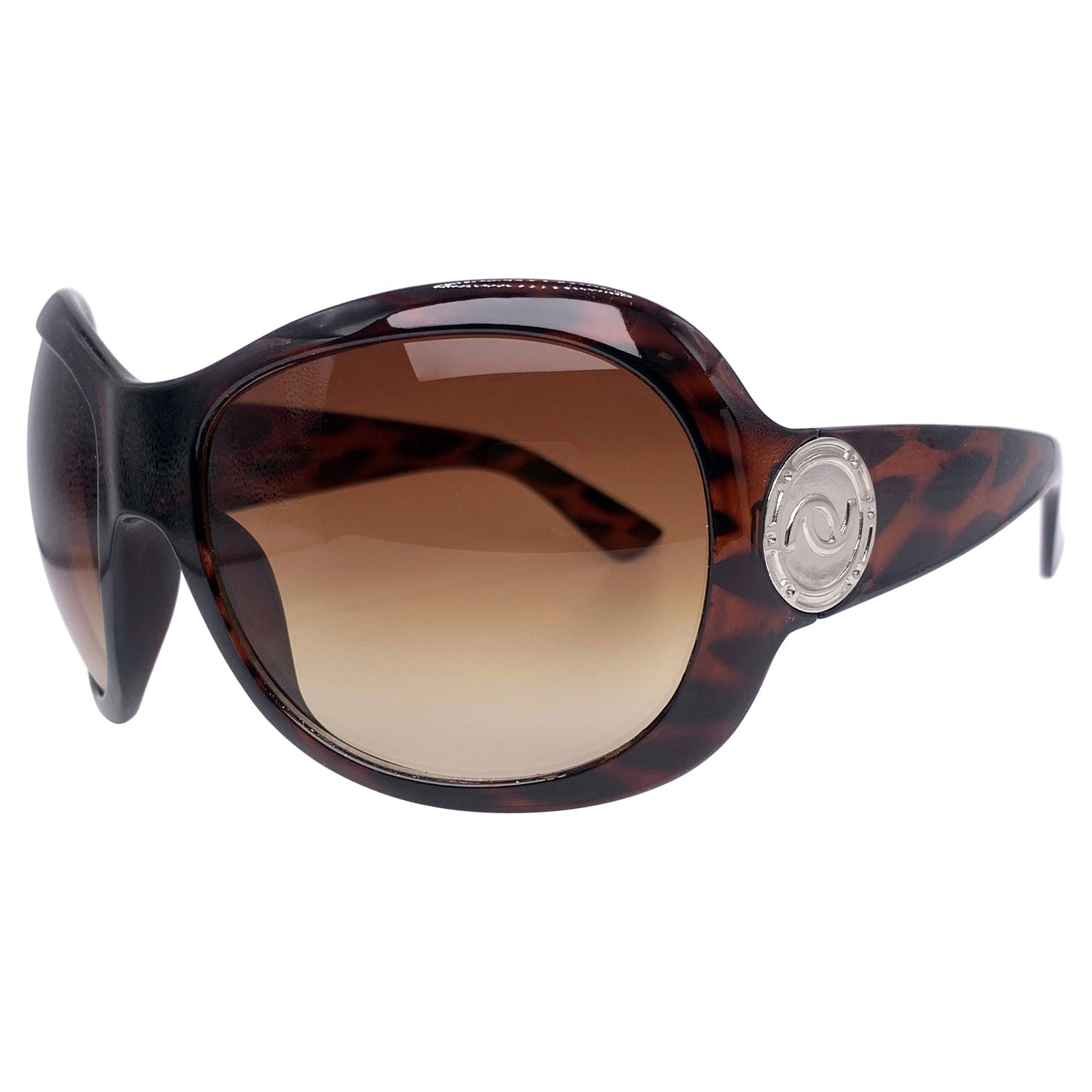 CEO Oversized Y2K SunglassesTortoise/Amber-Giant Vintage Eyewear