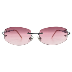 MAJESTIC Rimless Y2K Sunglasses-Giant Vintage Eyewear