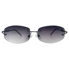 MAJESTIC Rimless Y2K Sunglasses-Giant Vintage Eyewear