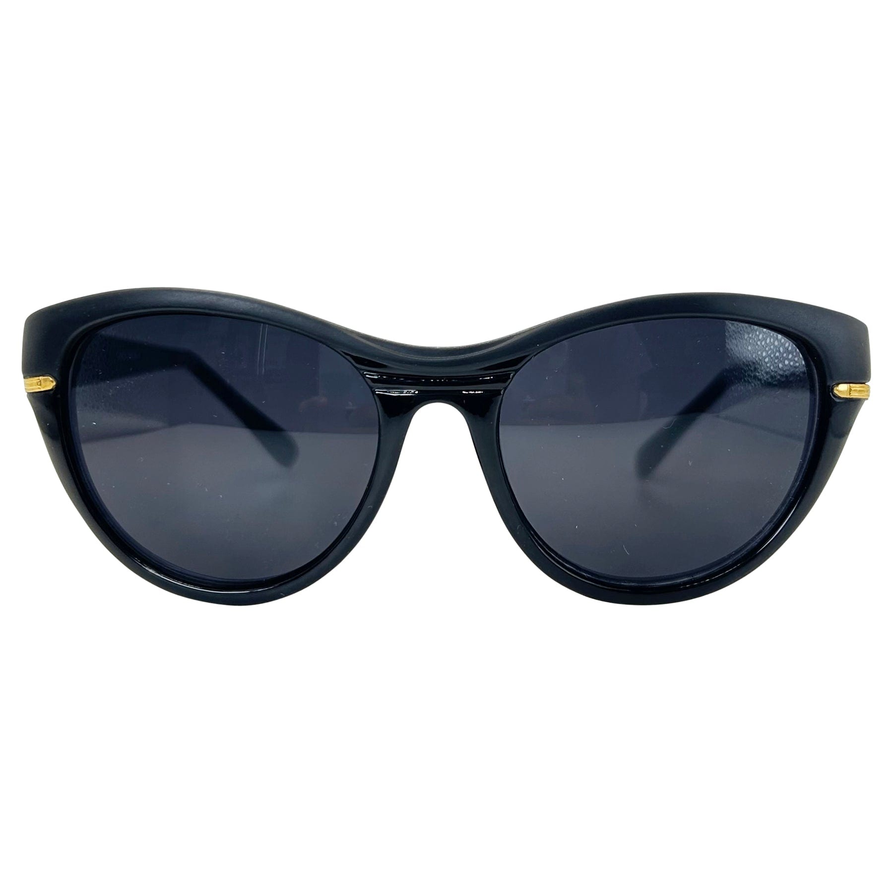EMMELINE Black Cat-Eye Sunglasses
