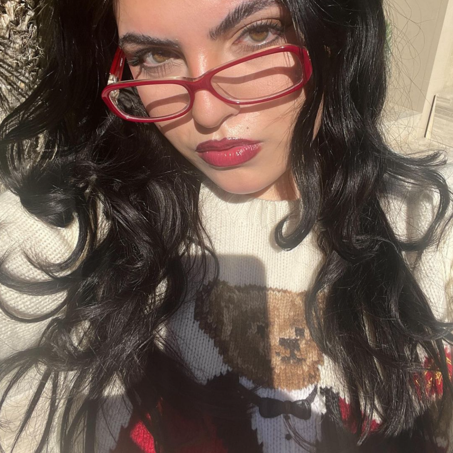 JEANE Clear Bayonetta-Style Frame | Premium *As Seen On: Charli D’Amelio*-Giant Vintage Eyewear
