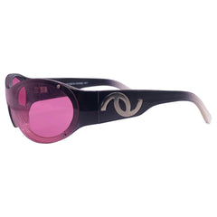 DELUSIONAL Round Y2K SunglassesPink-Giant Vintage Eyewear
