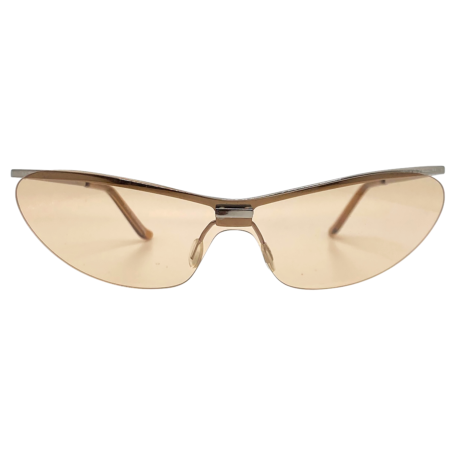 Rectangle Y2k Sunglasses for Women,Trendy Rimless