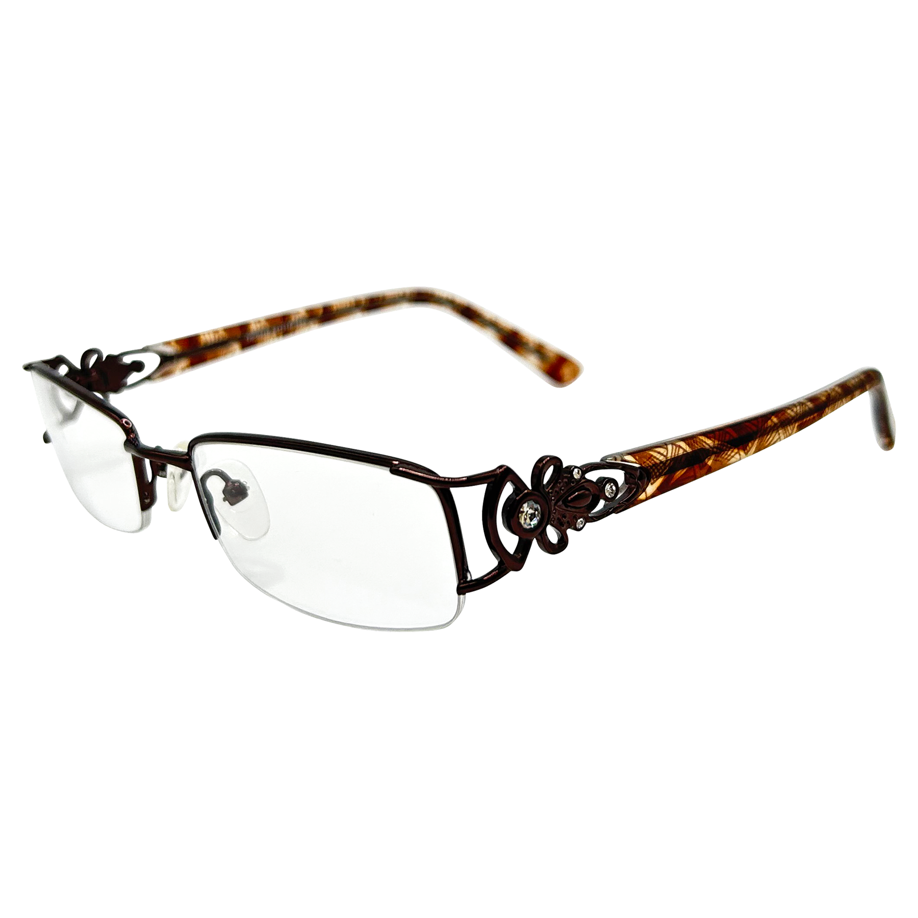 SIREN Clear 90s Square Glasses | Premium