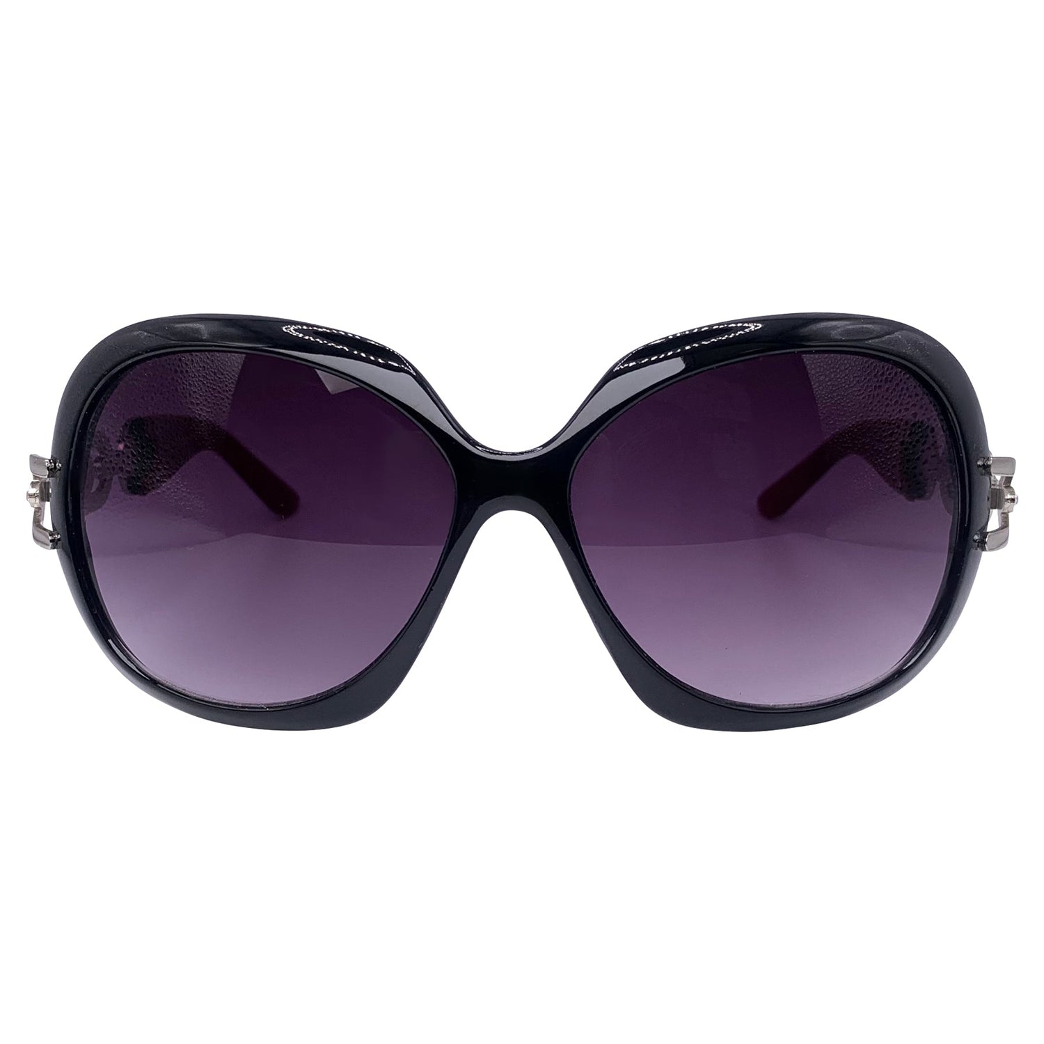 GLAM Studded Oversized Sunglasses-Giant Vintage Eyewear