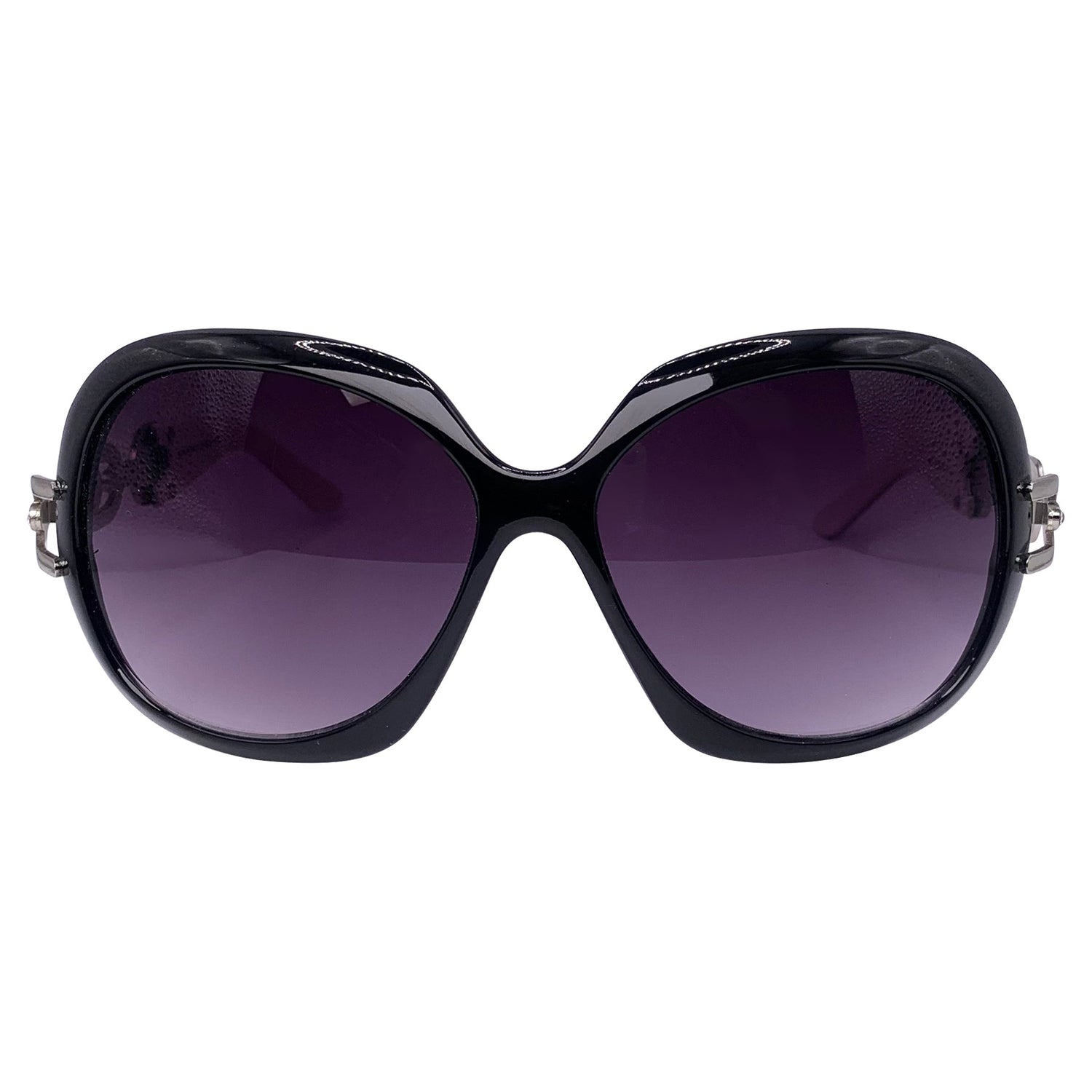 GLAM Studded Oversized Sunglasses-Giant Vintage Eyewear