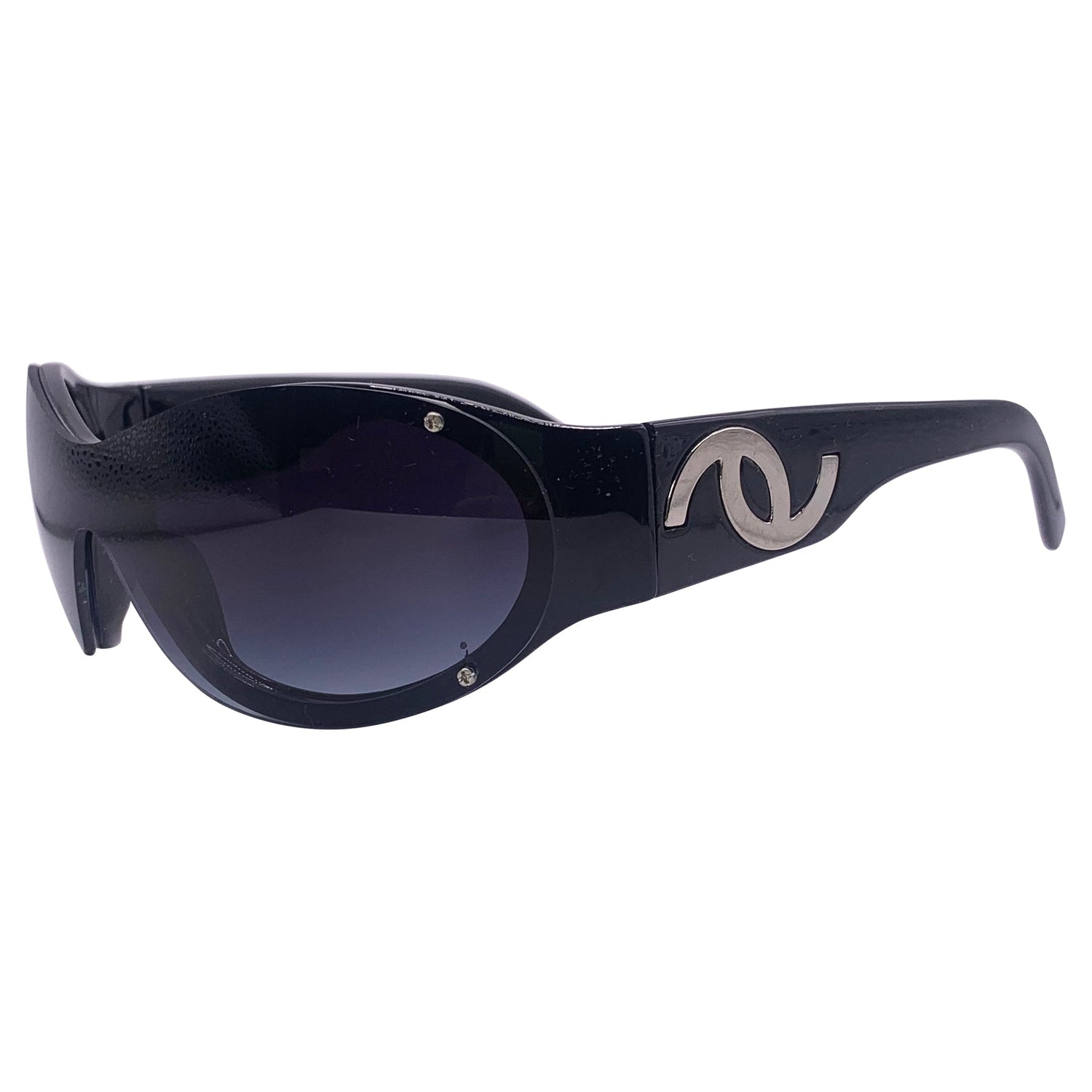 DELUSIONAL Round Y2K SunglassesBlack/Super Dark-Giant Vintage Eyewear