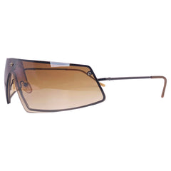 SEXY Wraparound Shield Sunglasses-Giant Vintage Eyewear