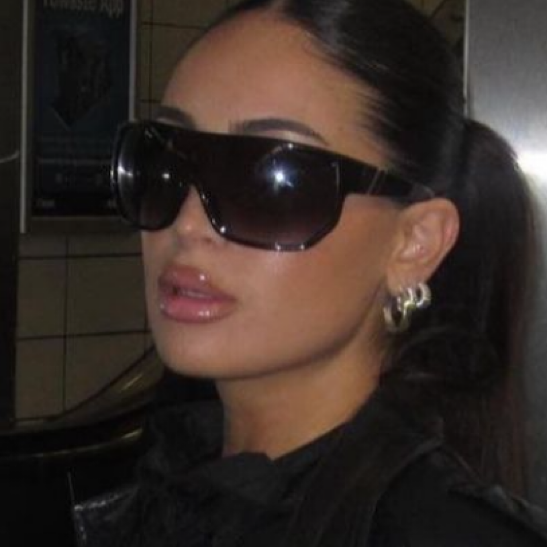 SHREDDED Shield Sunglasses-Giant Vintage Eyewear