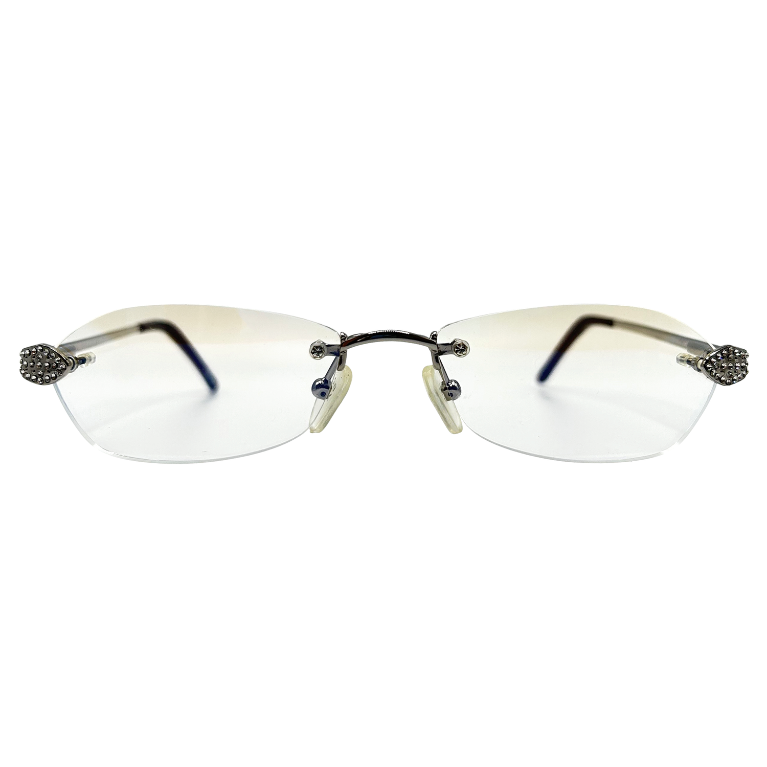 JOKER Clear Oval 90s Glasses | Premium-Giant Vintage Eyewear