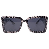 KITTY CAT Square BOHO SunglassesZebra-Giant Vintage Eyewear