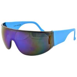 4 A.M. Blue Shield Sunglasses