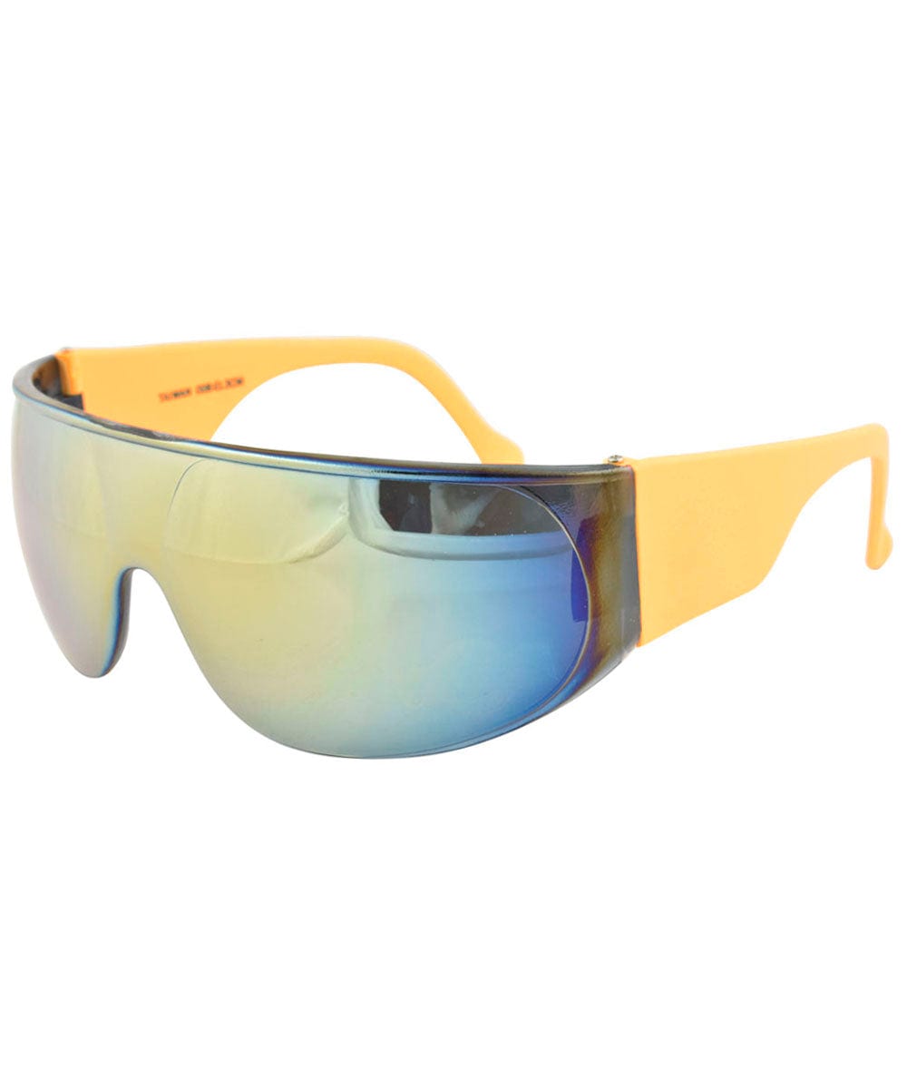 4 A.M. Orange Shield Sunglasses