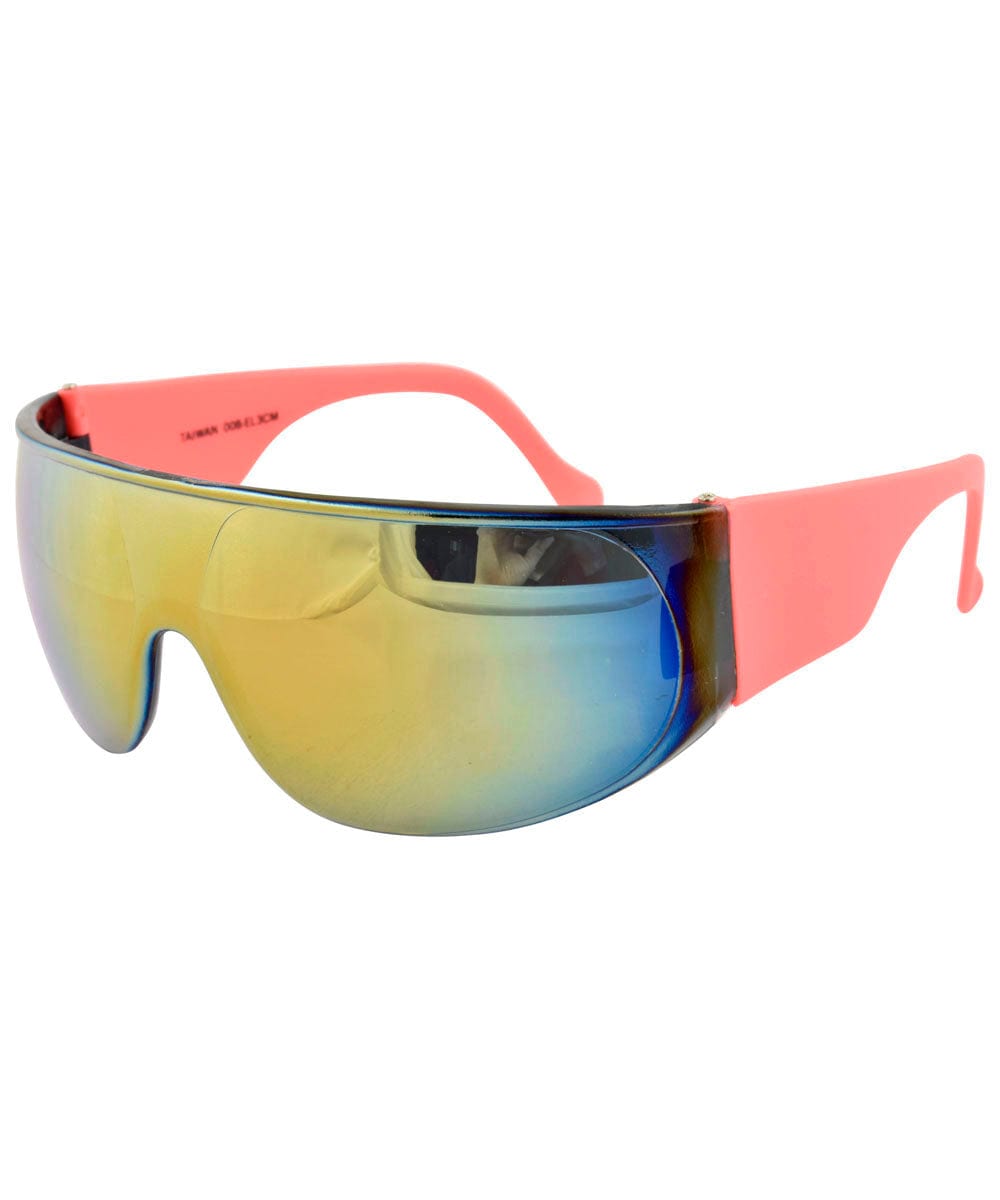 4 A.M. Pink Shield Sunglasses