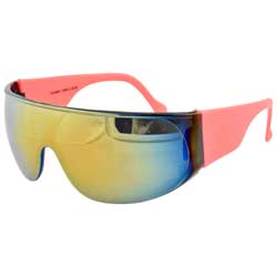 4 A.M. Pink Shield Sunglasses