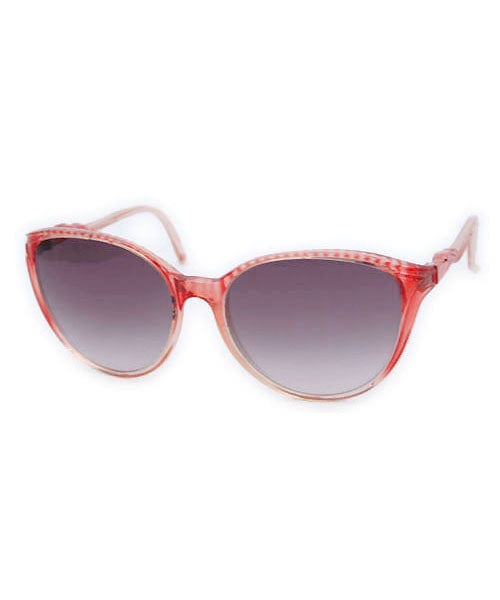 ABELIA Red Cat-Eye Sunglasses