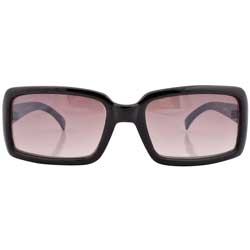 A-ONE Black Square Sunglasses