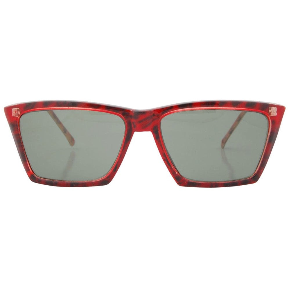 ACES Red/Black Mod Square Sunglasses