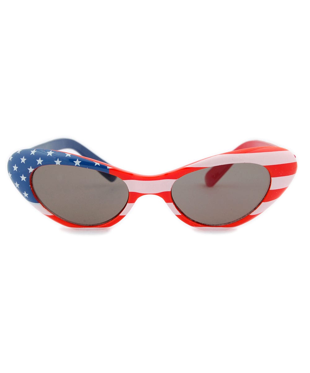 ALLEGIANCE Red Cat-Eye Sunglasses