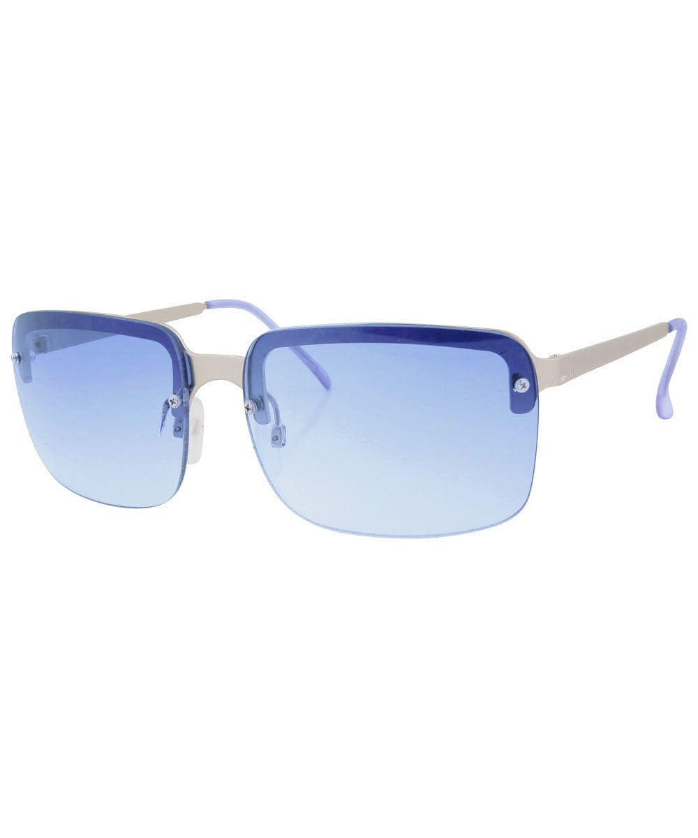 ALOHA Blue Rimless Sunglasses