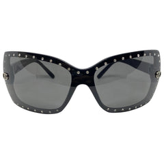 ANGELES Super Dark Y2K Square Sunglasses-Giant Vintage Eyewear