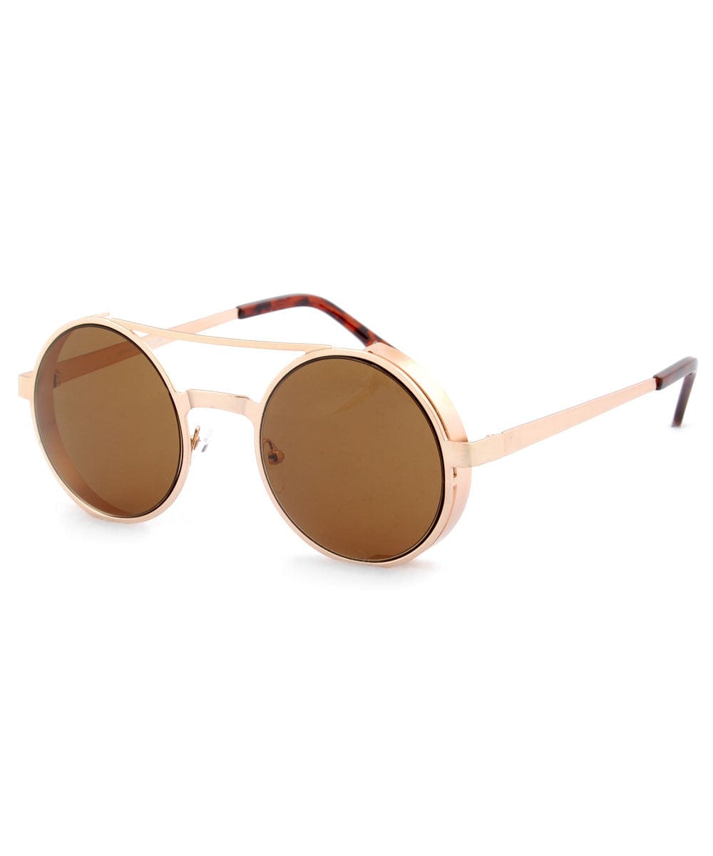ares gold amber sunglasses