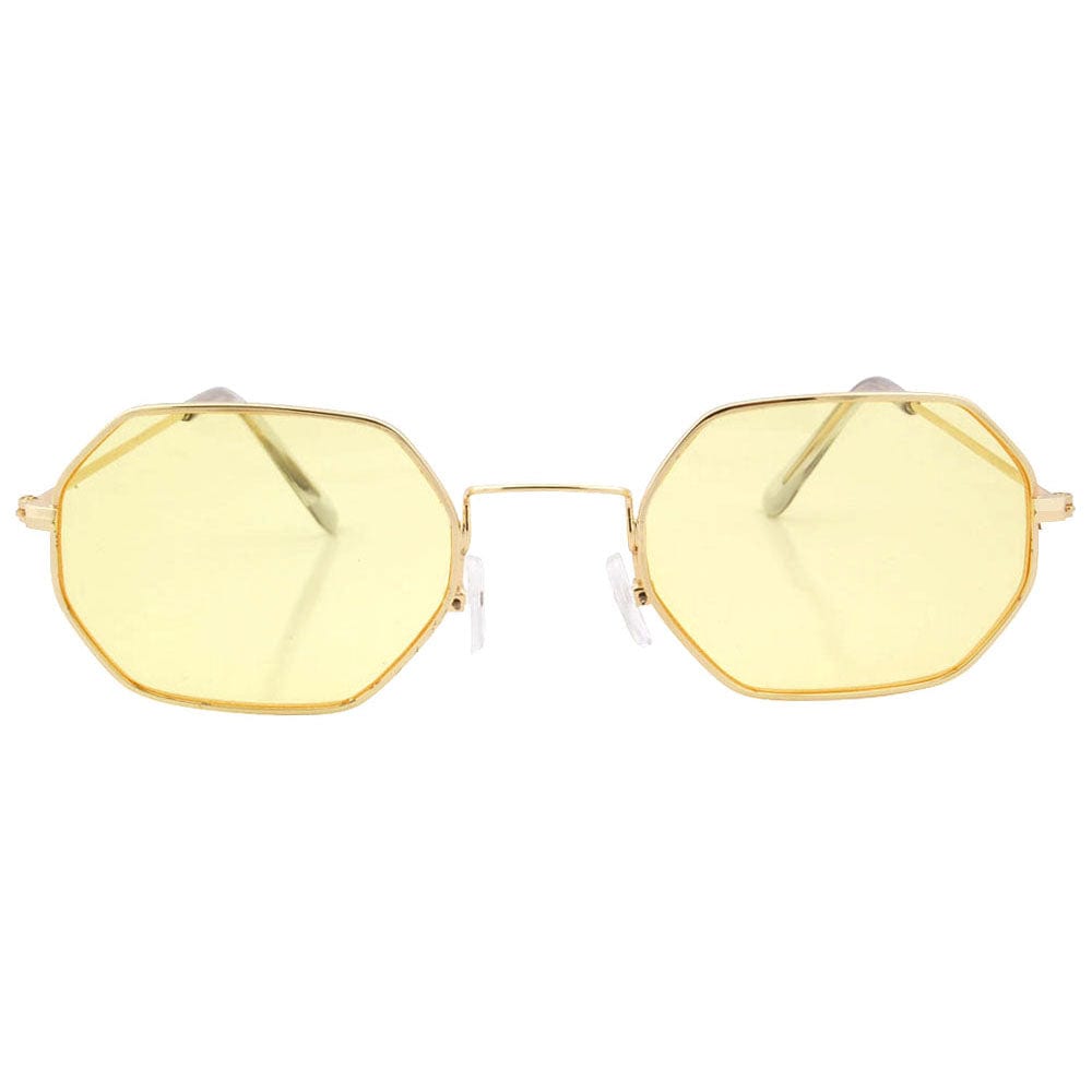 AUGUST Yellow/Gold Hippie Sunglasses