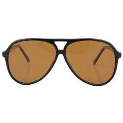 austin black amber sunglasses