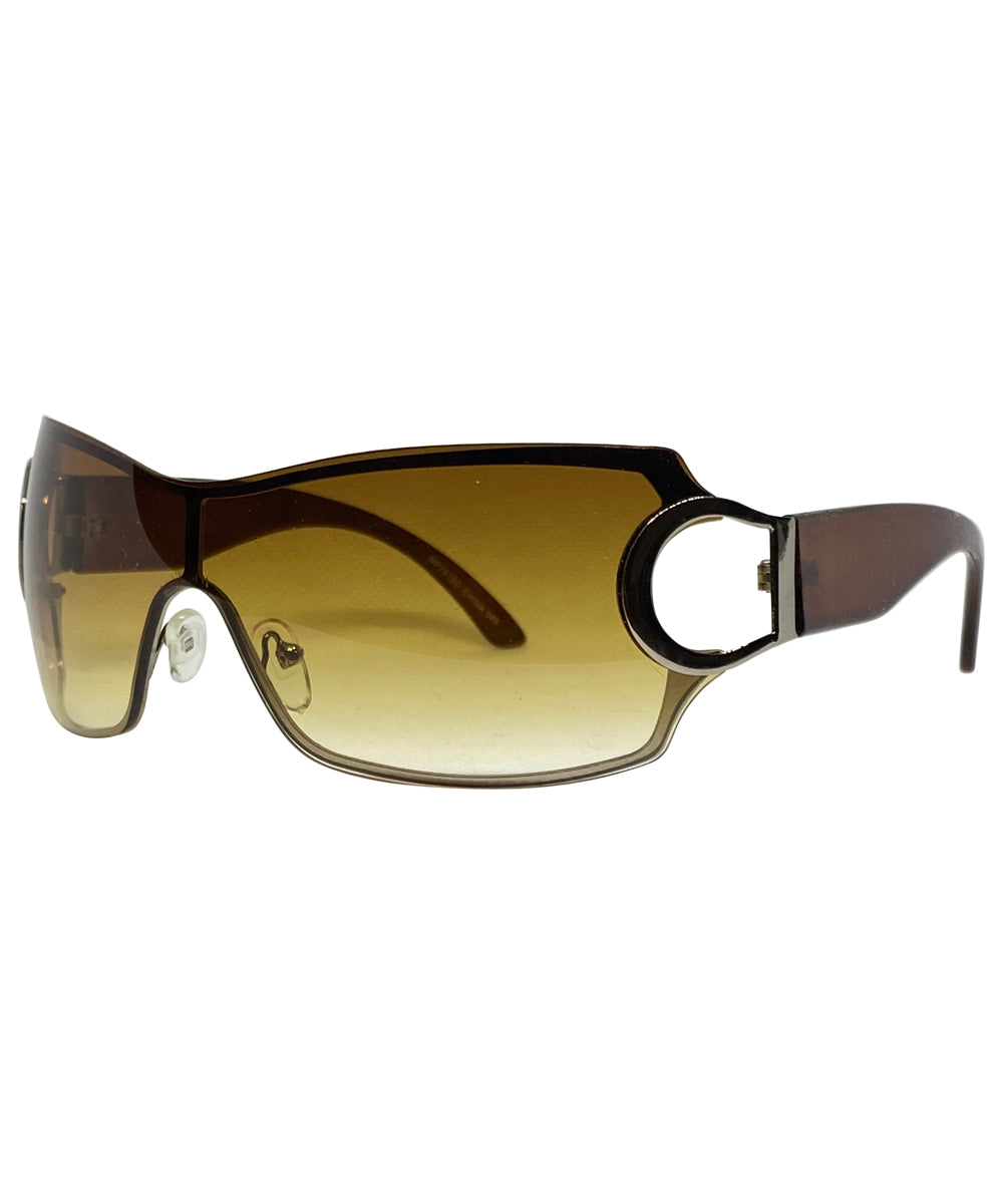 BEACHES Amber/Silver-Giant Vintage Eyewear
