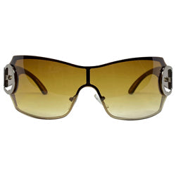 BEACHES Amber/Silver-Giant Vintage Eyewear