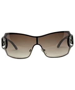 BEACHES Gunmetal/Smoke-Giant Vintage Eyewear