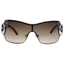 BEACHES Silver/Smoke-Giant Vintage Eyewear