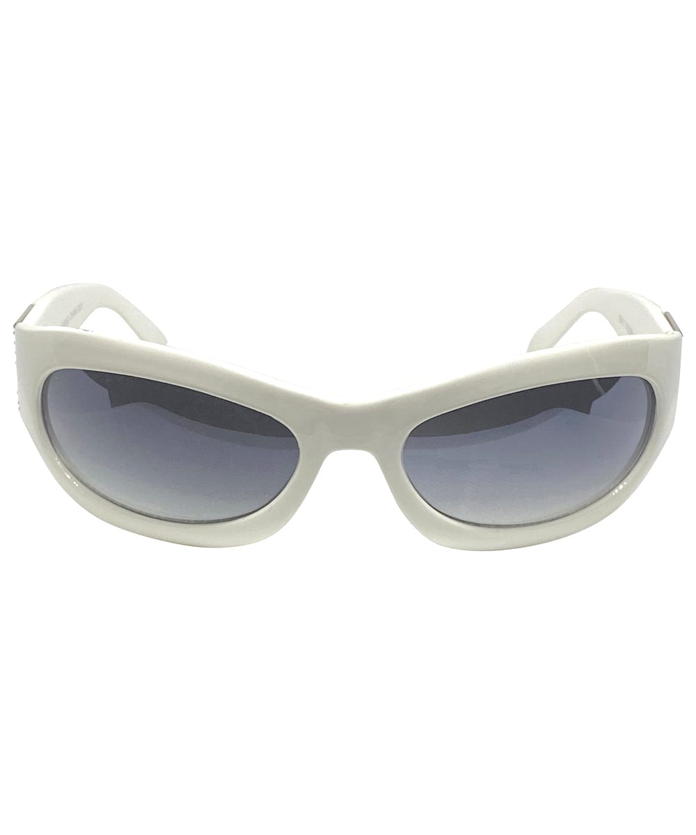 BERRYLICIOUS White Round Sunglasses