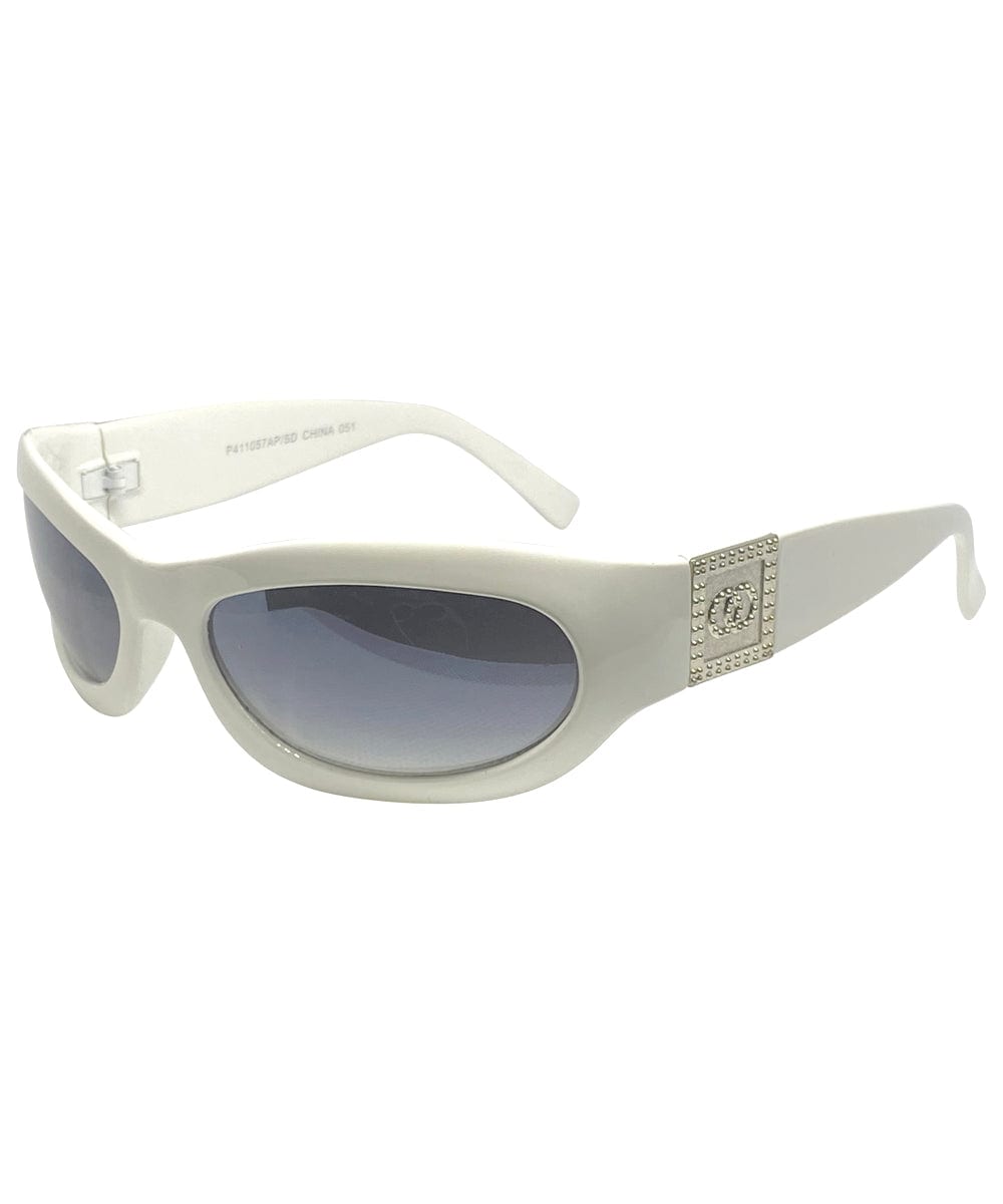 BERRYLICIOUS White Round Sunglasses
