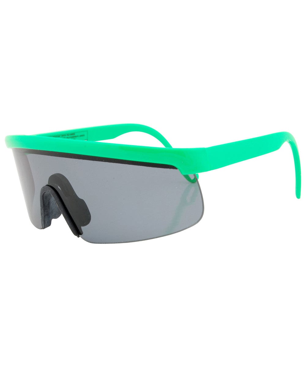 bevel green sunglasses